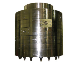 High Performance Side Fed Stackable Dies